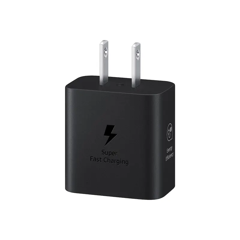 2_Dynamic_Black-1600x1200 Samsung Power Adapter 25W USB C 2Pin T2510 Black - Image 1