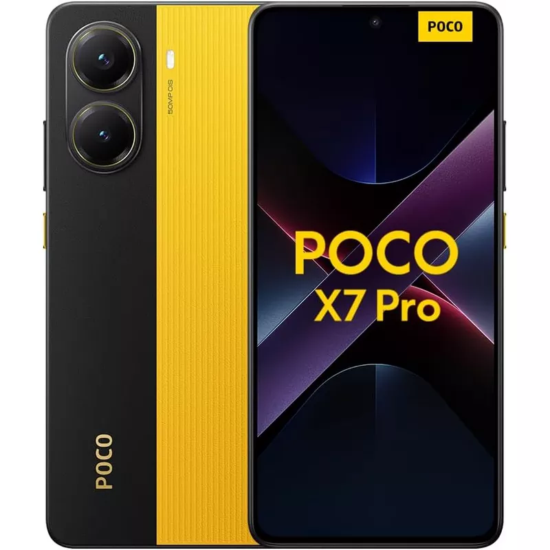 POCO-X7-PRO-5G-T-POCO- Xiaomi PocoX7Pro/5G 512GB/12 2412DPC0AG Yellow China - Image 1